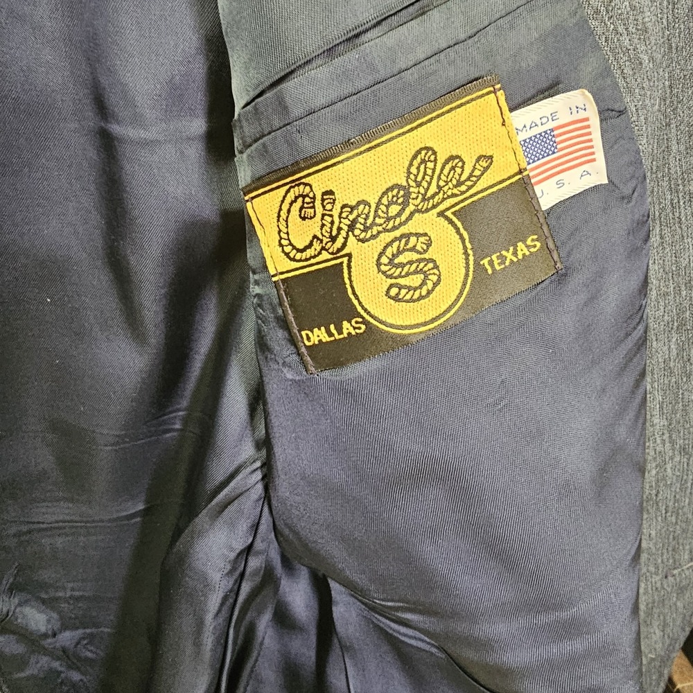 Circle S Blue Sport Coat Blazer - Picture 2 of 9